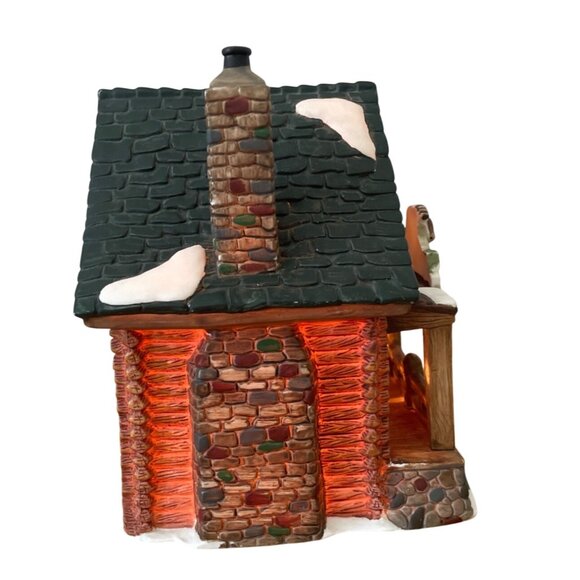 Vtg Santas Workbench Wandering Moose Bar & Grill Lighted Christmas Village 2000 - Picture 2 of 10